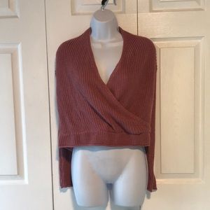 Knit Crossover Top